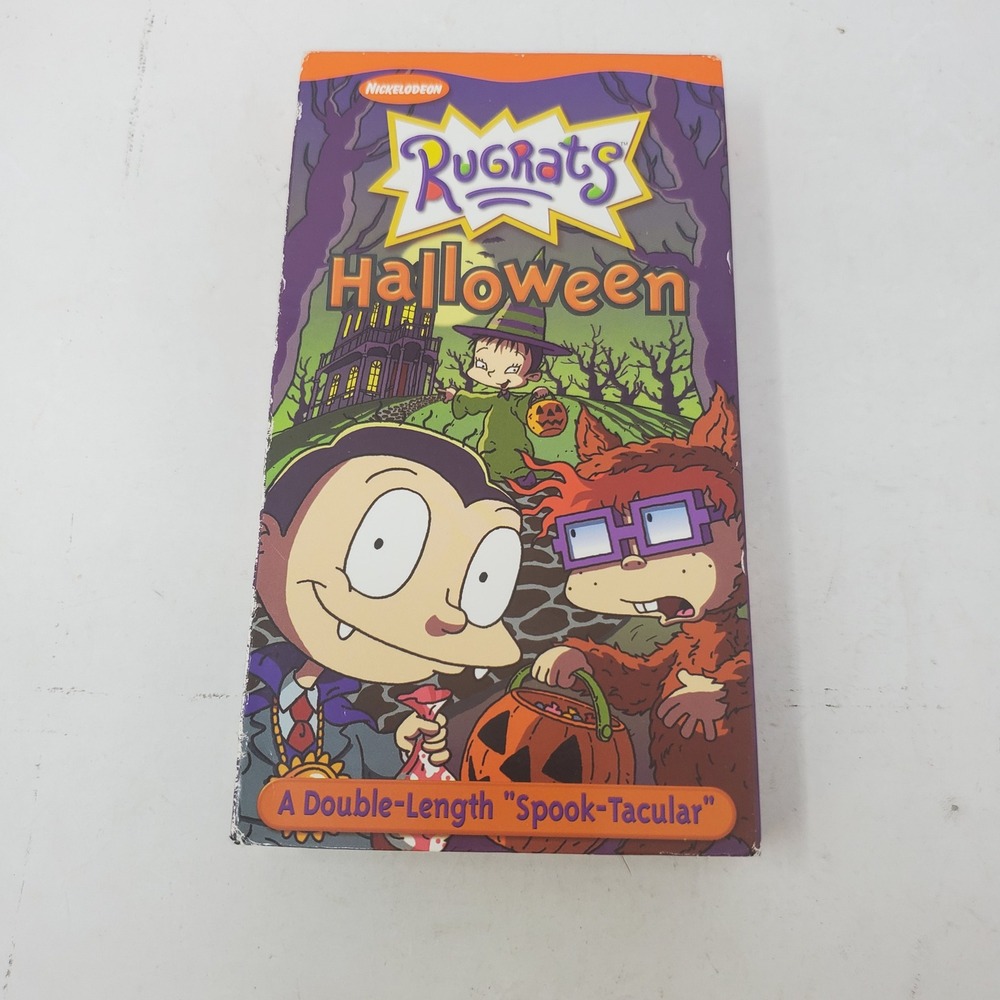 Rugrats Halloween VHS 2002 Nickelodeon Paramount 90th Anniversary